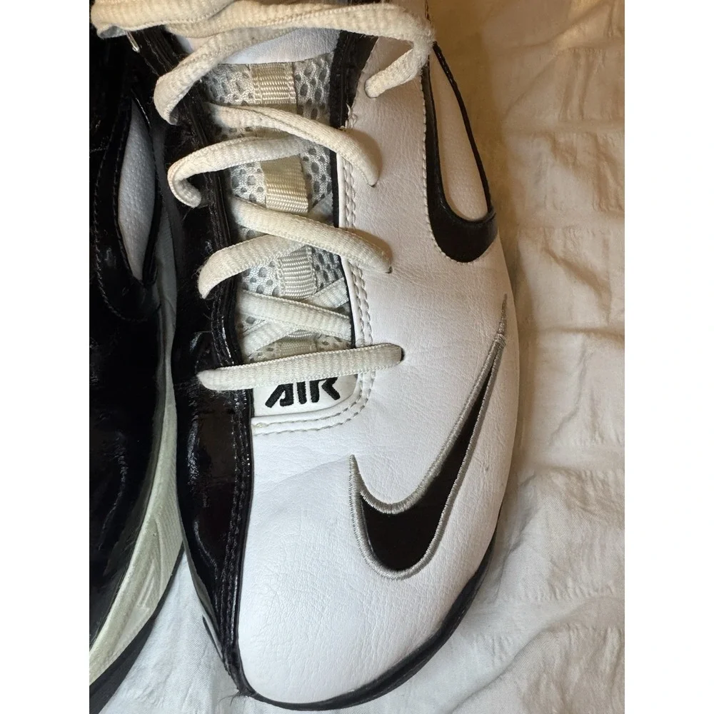 Nike Air Elite 2007 White Black Basketball Shoes Womens 8.5‎ Retro Y2K